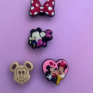 Disney Character Shoe Charms Set